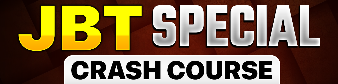 HSSC JBT Special Crash course